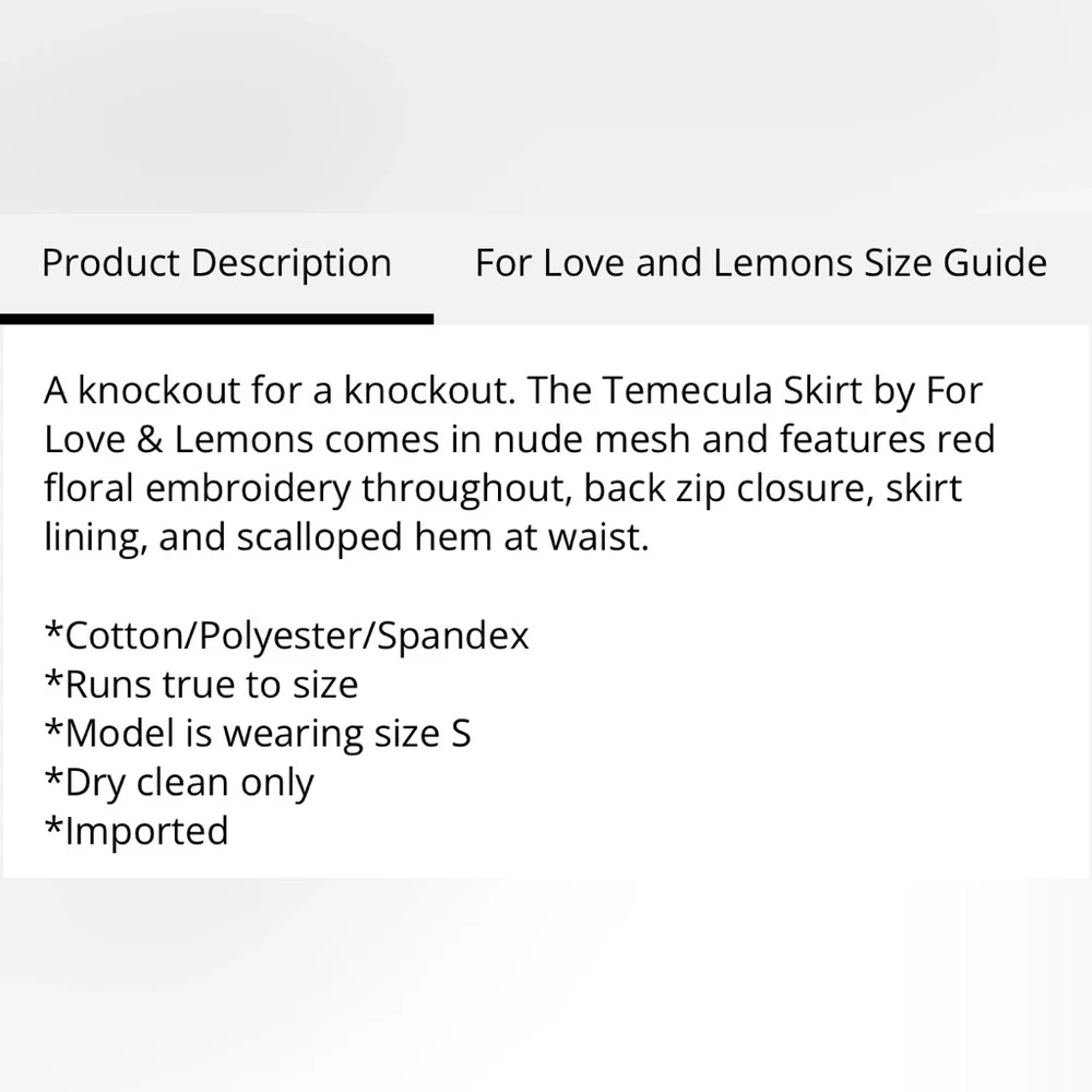 For Love & Lemons Temecula Set - Picture 7 of 10